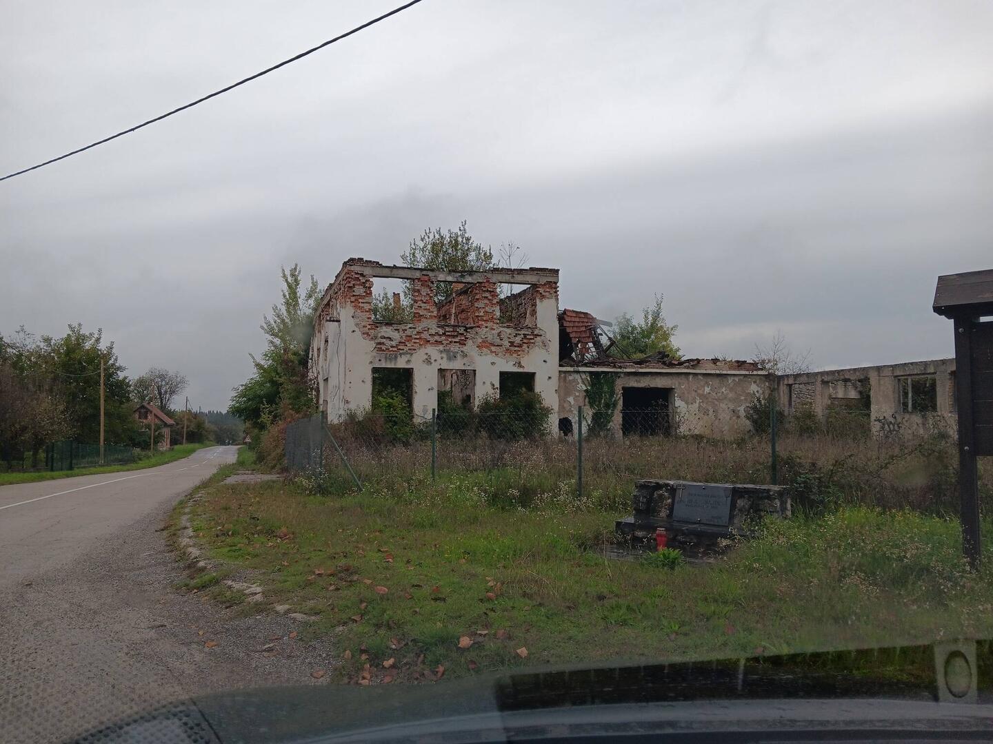 Buildings destroyed during the Balkans War