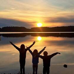 Sonnenuntergang geniessen....
