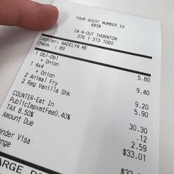 Da wir selten Essen gehen, gönnen wir es uns heute mal.