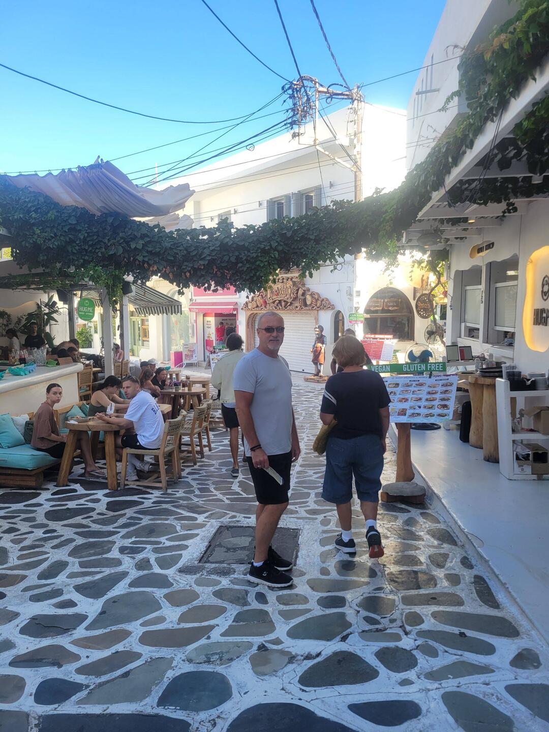 This pretty square was just steps from our hotel.