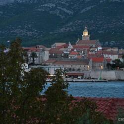 Korcula town in early morning