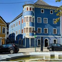 Aschach a town along the Danube.