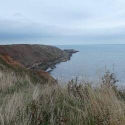 The finish line (still in the same place one day later)