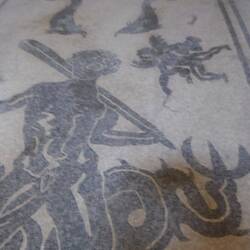 Mosaic floor of the baths