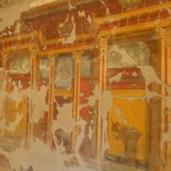 Villa Poppea in oplontis brilliant frescoes