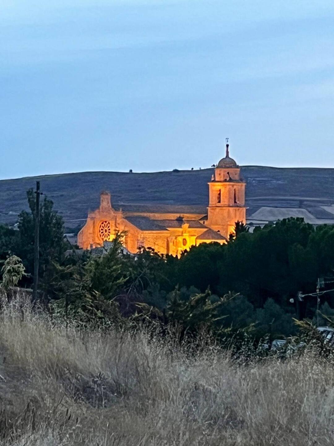 Cathedral in Castrojeriz. Photo credit to Audrey from Alaska.