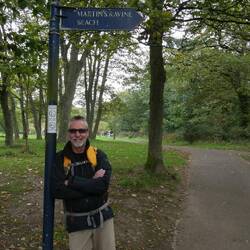 At Martin's Ravine (access to the beach)