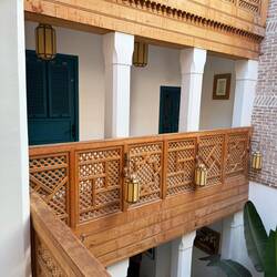 Unser Riad der Innenhof