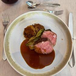 Diesen Kelch (Fleisch) lies ich an mir vorüberziehen. Aber es sah lecker aus und schmeckte auch so.