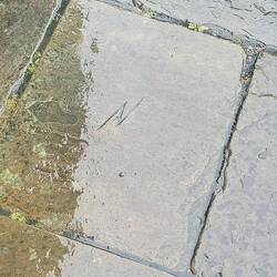 This is the pavement where J.K Rowling got her design for Harry Potters scar