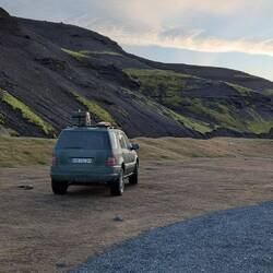 My camp site for tonight. Unfortunately closed since September 15 but I hope nobody cares.