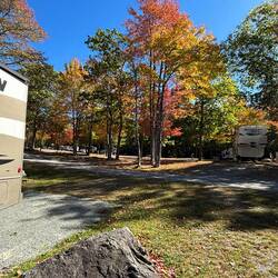 Fall color at RV park