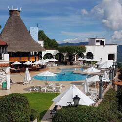 Hotel with great views in Taxco. We had lunch here.
