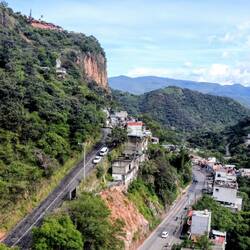 Taxco, view from the cable cars.