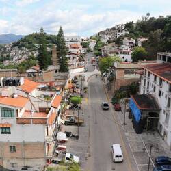 Taxco, view from the cable cars.