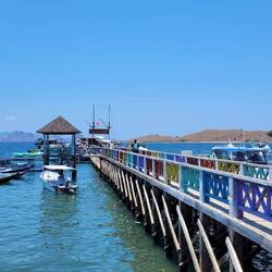 Landesteg von Komodo Village