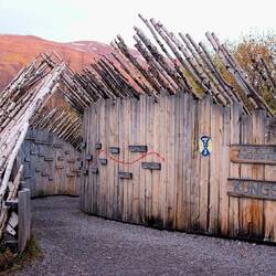 Der Eingang zum Kungsleden...