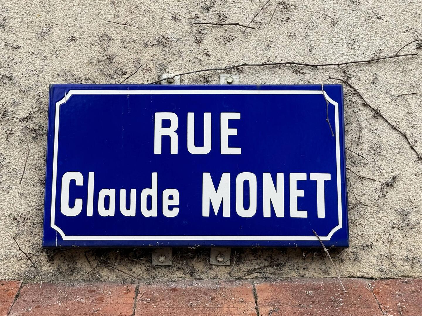 He is very famous in Giverny!