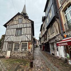 Very English feel about Honfleur