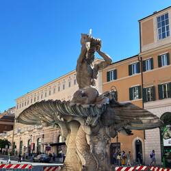 Fountain in Piazza Barberini