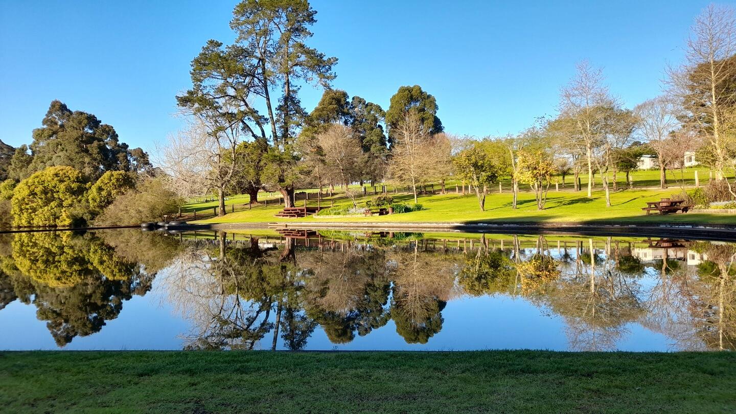 Fonty's Pools - ŵhere our caravan park was - very pretty
