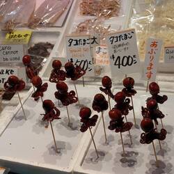 Octopus on sticks