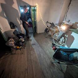 A cozy living room...