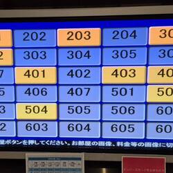 Die gelben Zimmer sind noch frei