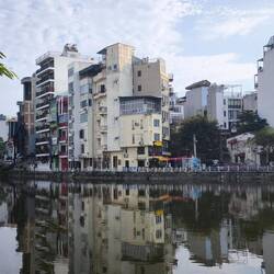 Blick auf die Insel...