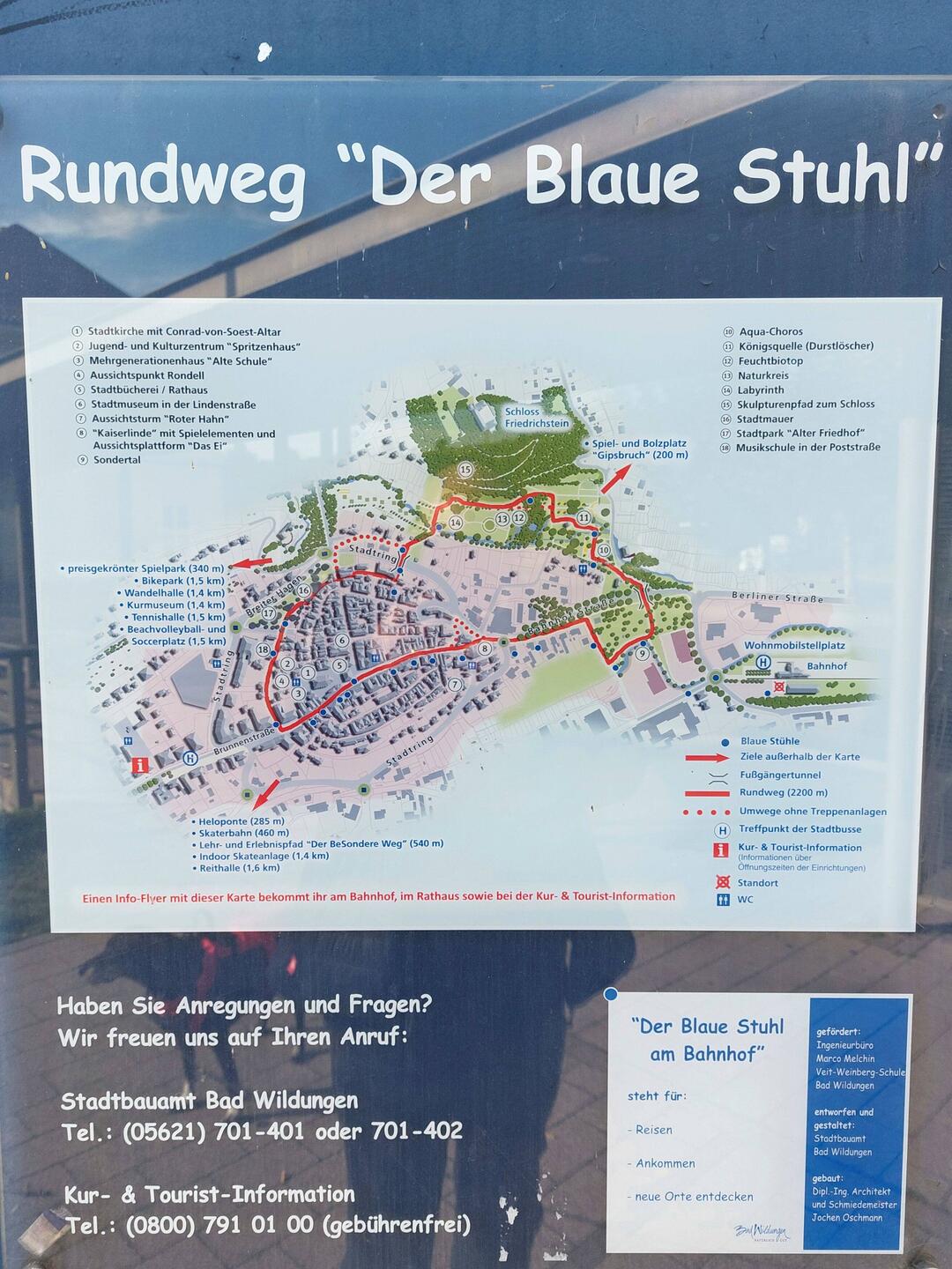 Das ist der Rundweg, den wir mal als Vorlage nehmen wollten