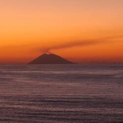 Der Stromboli qualmt vor sich hin...