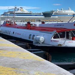 Unser Schiff für die Überfahrt