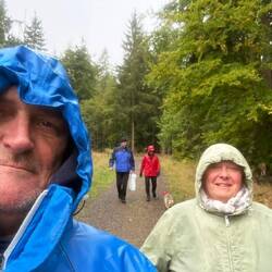 Das bisschen Regen kümmert uns nicht 😇