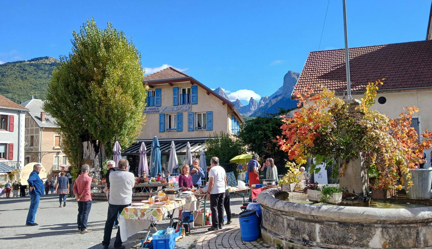Landsbyen Lus-la-Croix-Haute
