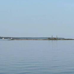 Bellow Island, on the approach into Northport