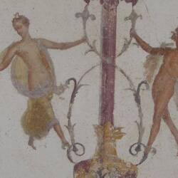 Villa Arianna, fresco decoration