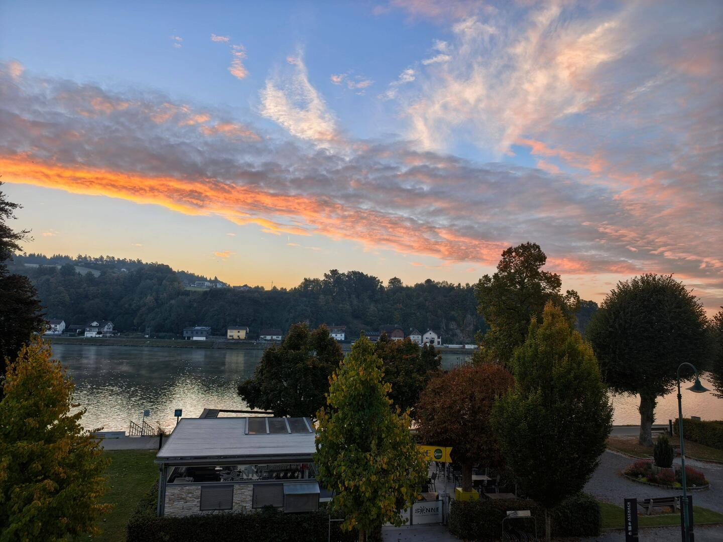 Beautiful, cold morning in Aschach