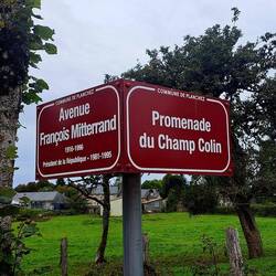 Zum Abschluss noch in einer Promi Strasse gelandet...