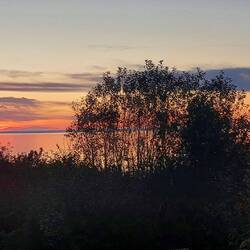 Wieder ein toller Sonnenuntergang, wie beim 1. Besuch