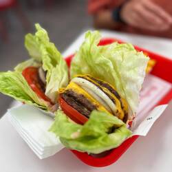 Diesmal gibt es den 4x4 im Salatwrap