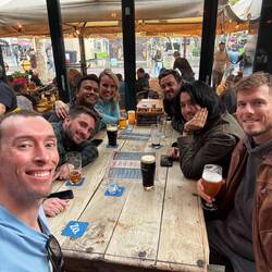 Enjoying our last afternoon as a group
