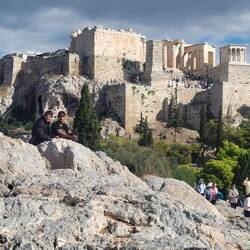 Beautiful view of the Acropolis