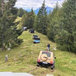 Auch heute wieder ran an's Gras mit leichtem Gas!