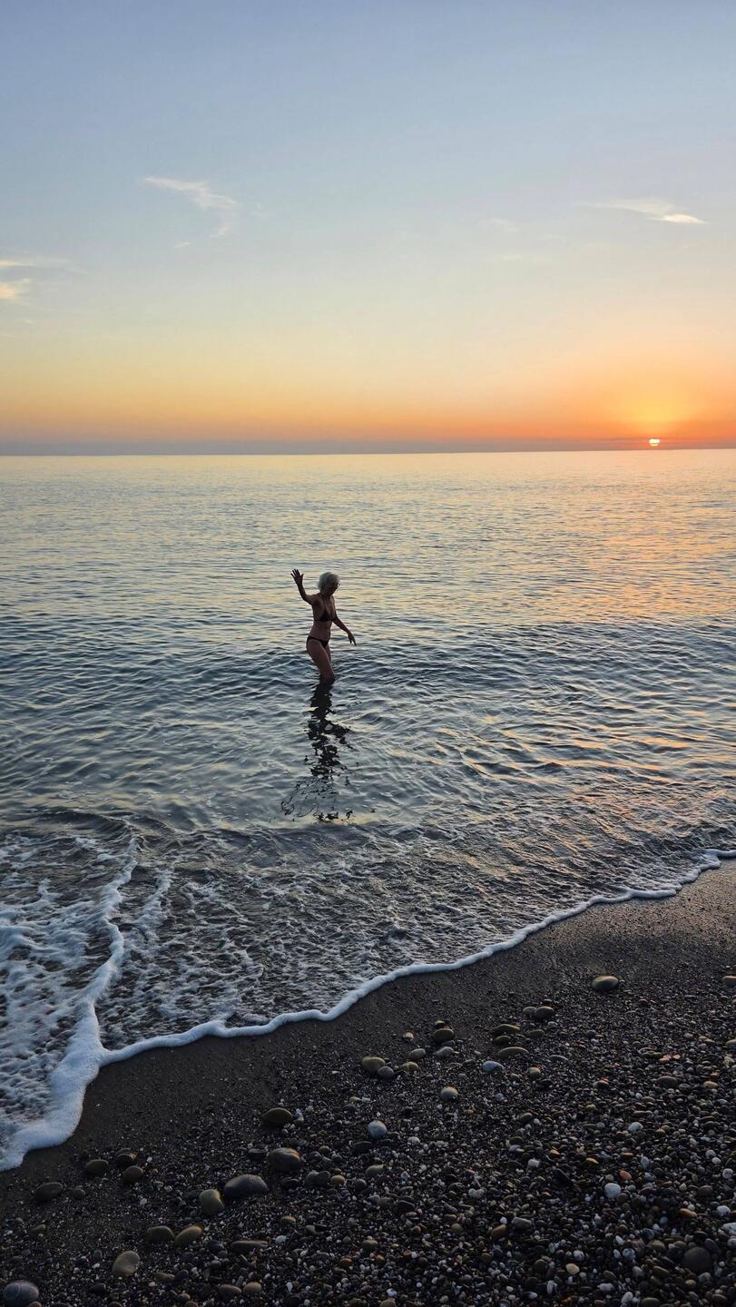 Sunrise at the beach