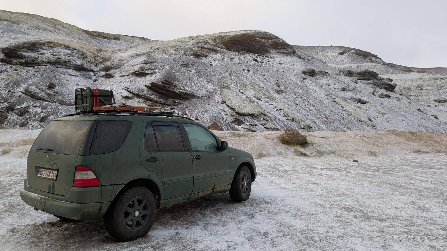 A little fresh in the morning...