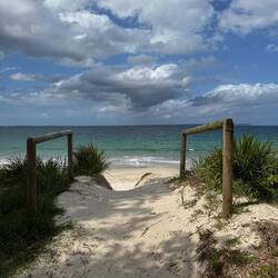 Collingwood Beach before arriving at Huskisson