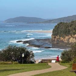 Pretty Beach coastline