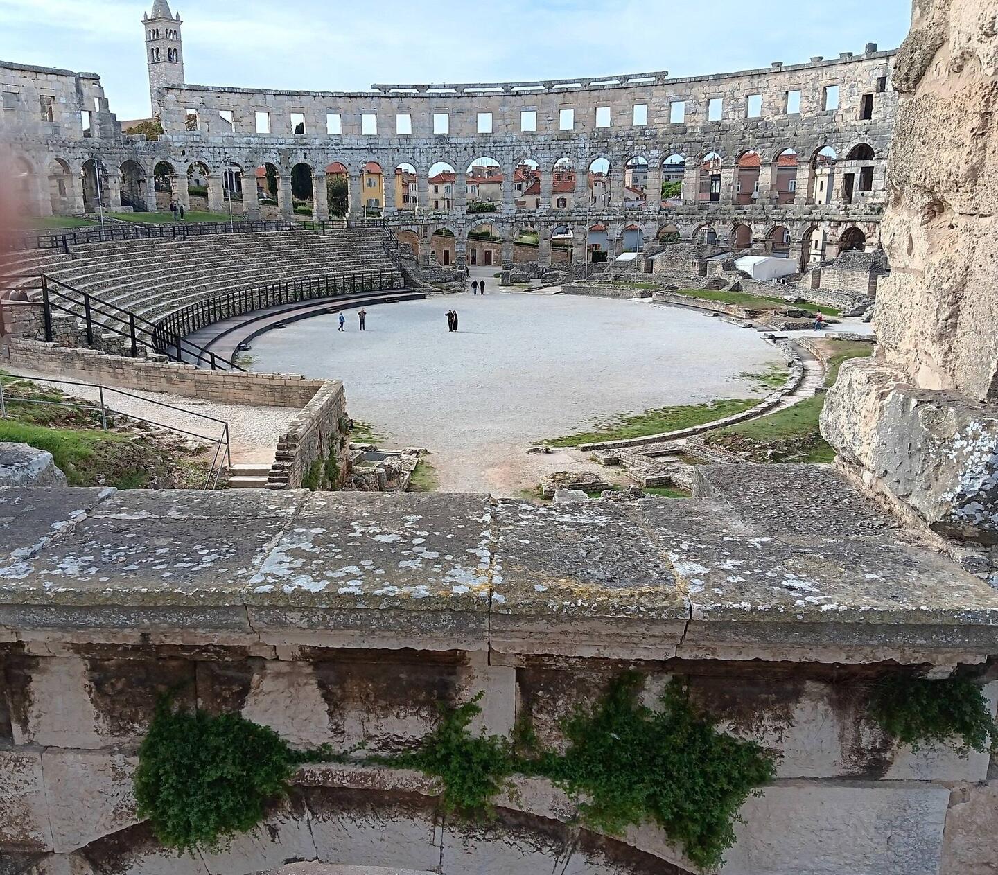The coliseum at Pula