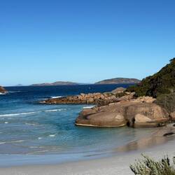 Twilight beach
