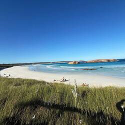 Twilight beach